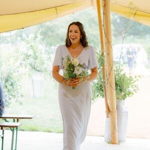 Maids to Measure Pale Blue Bridesmaid dress